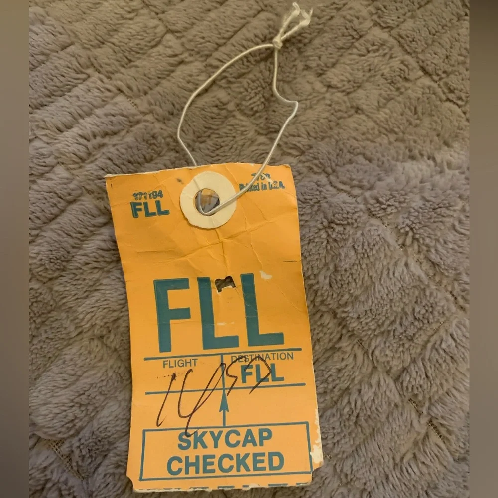 Vintage US Air Luggage Tag - Picture 3 of 3